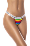 Discover the Vibrant Mapale 123C Rainbow Thong Color Only Color