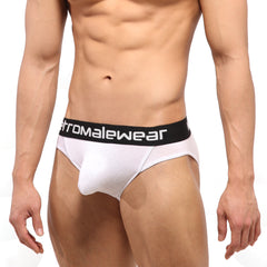 MetroMaleWear Perfect Scene Hip Brief Core White1003-01