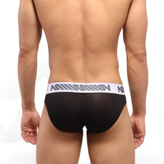 MetroMaleWear Perfect Scene Hip Brief Core Black 1003-19