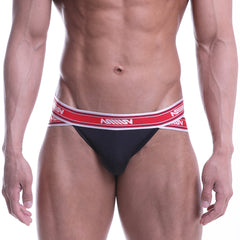 MetroMaleWear Power Mesh Hip Brief Black 1203-20