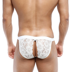 MetroMaleWear Peek-A-Boo Bikini Ivory 1204-00