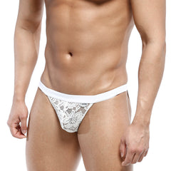 MetroMaleWear Peek-A-Boo Bikini Ivory 1204-00