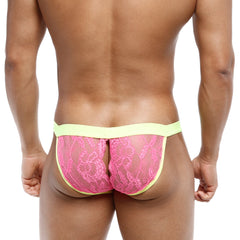 MetroMaleWear Peek-A-Boo Bikini Pink 1204-02