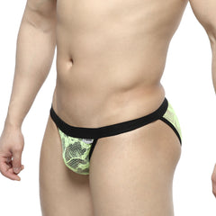 MetroMaleWear Peek-A-Boo Bikini Green 1204-07