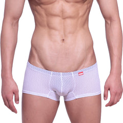 MetroMaleWear Neon Boxer White 1222-00