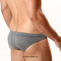 MetroMaleWear Modern Brief Charcoal 4003-11