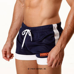 MetroMaleWear Soccer Swim Short Navy 4704-28