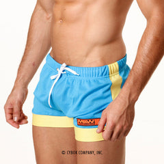 MetroMaleWear Soccer Swim Short Sky 4704-08