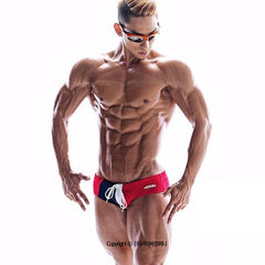 MetroMaleWear Lowrise Swim Brief RED 4917-12