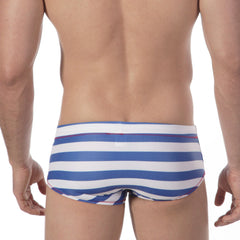 MetroMaleWear Sailor Swim Brief Blue 4934-40