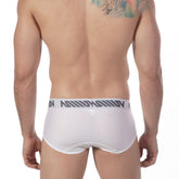 MetroMaleWear Active Mesh Hip Brief White 5006-00
