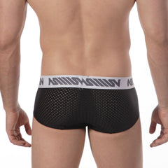 MetroMaleWear Active Mesh Hip Brief Black 5006-20