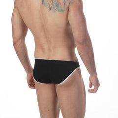 MetroMaleWear Terrace Hip Brief Black 3106-20