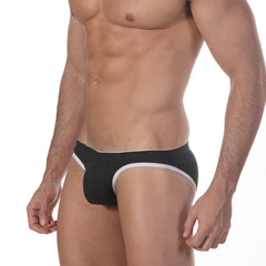 MetroMaleWear Terrace Hip Brief Charcoal 3106-11