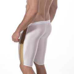MetroMaleWear Jammer Swim Boxer White 4904-00