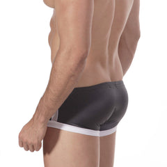 MetroMaleWear Silver Swim Boxer Charcoal 4906-11