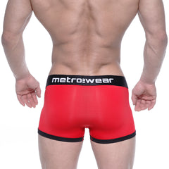 MetroMaleWear Max Bulge Boxer Brief Red 1513-12