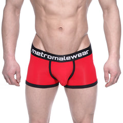 MetroMaleWear Max Bulge Boxer Brief Red 1513-12