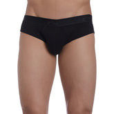 Black 2xist essential no show brief underwear with snug fit elastic waistband and 21st brand logo size xl