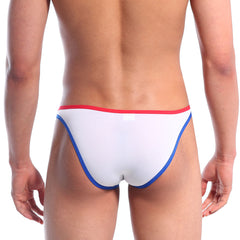 MetroMaleWear Sunbathing Bikini Italic White 2004-50