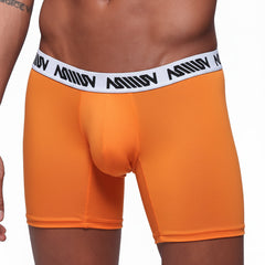 MetroMaleWear Microfiber Mid Boxer 10" Orange 2023-24