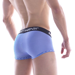MetroMaleWear Minimo Waistband Boxer Blue Stripe 2033-42
