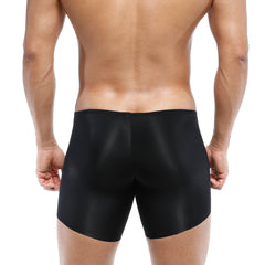 MetroMaleWear Naked Mid Boxer Black 2034-30