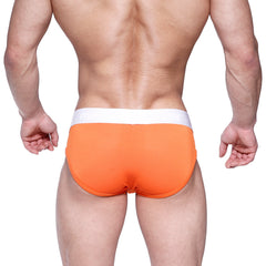 MetroMaleWear Max Mesh Hip Brief Orange 2103-24