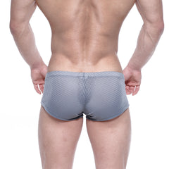 MetroMaleWear Oscar Boxer Gray Mesh 2125-42