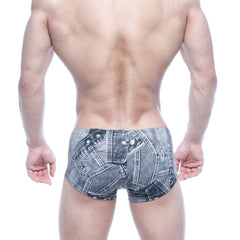 MetroMaleWear Oscar Boxer Denim Gray 2125-64