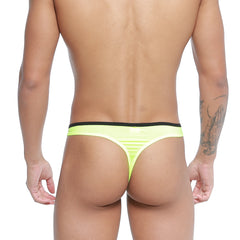 MetroMaleWear Over-Limit Thong Neon Green 2262-07