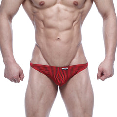MetroMaleWear Pouch Thong Red Stripe 2302-47