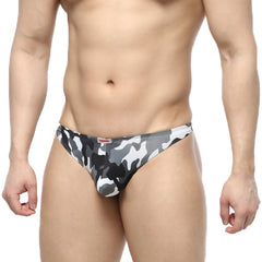 MetroMaleWear Pouch Thong Gray Camo 2302-52