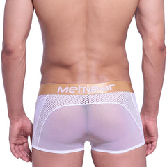 MetroMaleWear Speed Mesh Hip Trunk White 2314-00