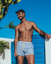 Short de bain Byron - Imprimé Mykonos