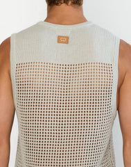 2EROS Miami Knit Tank - Grey