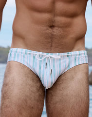2EROS V30 Oceanus Blue Swim Brief - Cool Mint