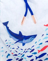 Short de bain imprimé paysage marin S50