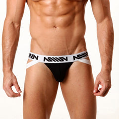 MetroMaleWear Pima Cotton Jock Strap Black 3001-20