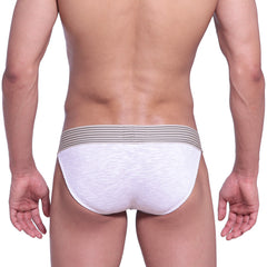 MetroMaleWear Football Bikini White 3004-05