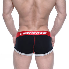 MetroMaleWear Trio Boxer Black 3013-41