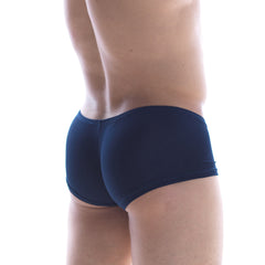 Navy blue stretch cotton briefs MetroMaleWear Bosillo short boxer designed for comfort and flexibility