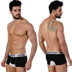 MetroMaleWear Bi-Color Short Boxer Heather 3022-32