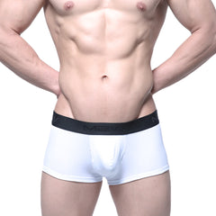 MetroMaleWear Uphole Short Boxer White 3030-00