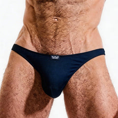 MetroMaleWear Perfect Scene Cotton Bikini Dark Blue 3033-28