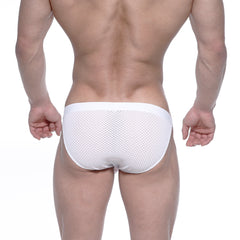 MetroMaleWear Grabit Bikini White Mesh 3105-71