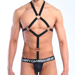 MetroMaleWear Sling Jock Strap Black 3111-20