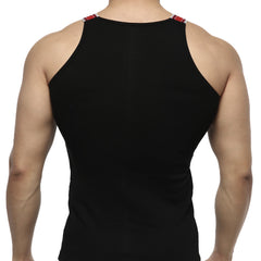 MetroMaleWear Relaxed Tank Black 3124-20