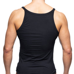 MetroMaleWear Modern Tank Top Black 3126-20