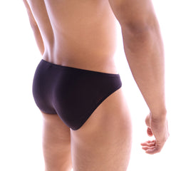 MetroMaleWear Bosillo Brief black 3505-20 smooth form-fitting black briefs for comfortable everyday wear